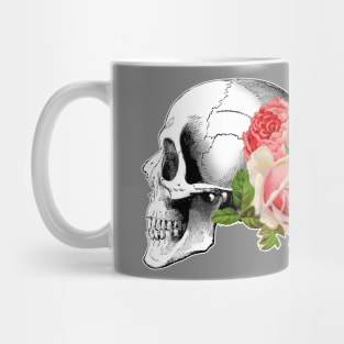 Skull with Roses Mug